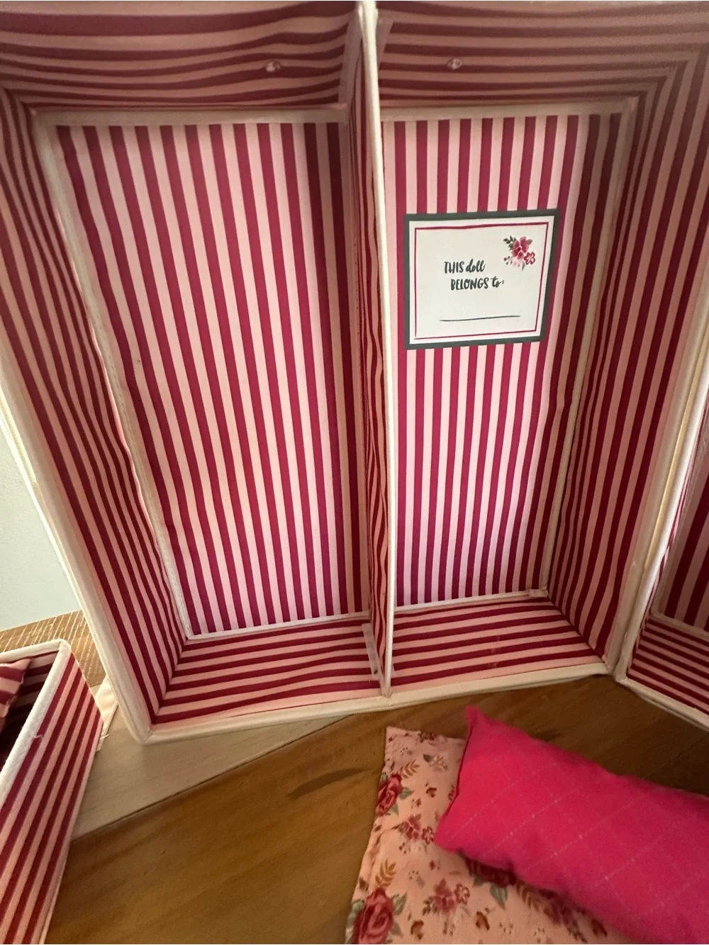 Matilda Jane Darling Dolly Closet Travel Trunk Doll Wardrobe - HTF